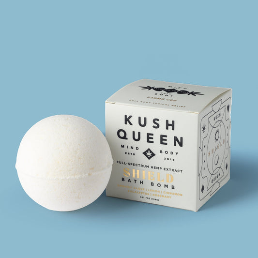 Kush Queen Shield CBD Bath Bomb