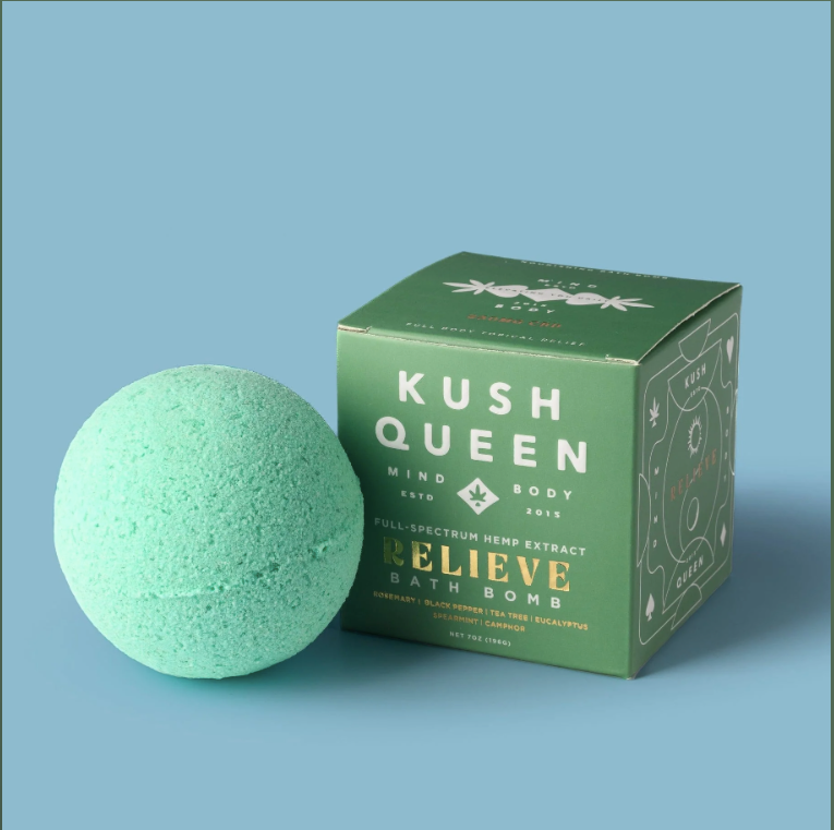 Kush Queen Relieve CBD Bath Bomb