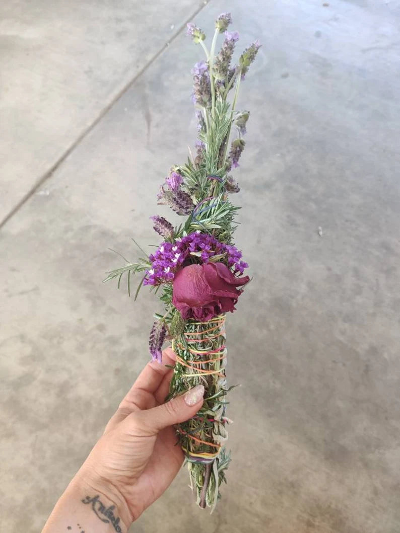 Leah's Large Crystal Burn Wand