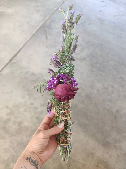 Leah's Large Crystal Burn Wand