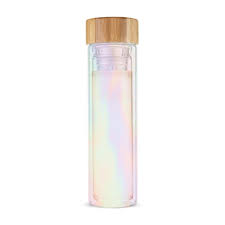 Pinky Up Iridescent Travel Infuser Mug