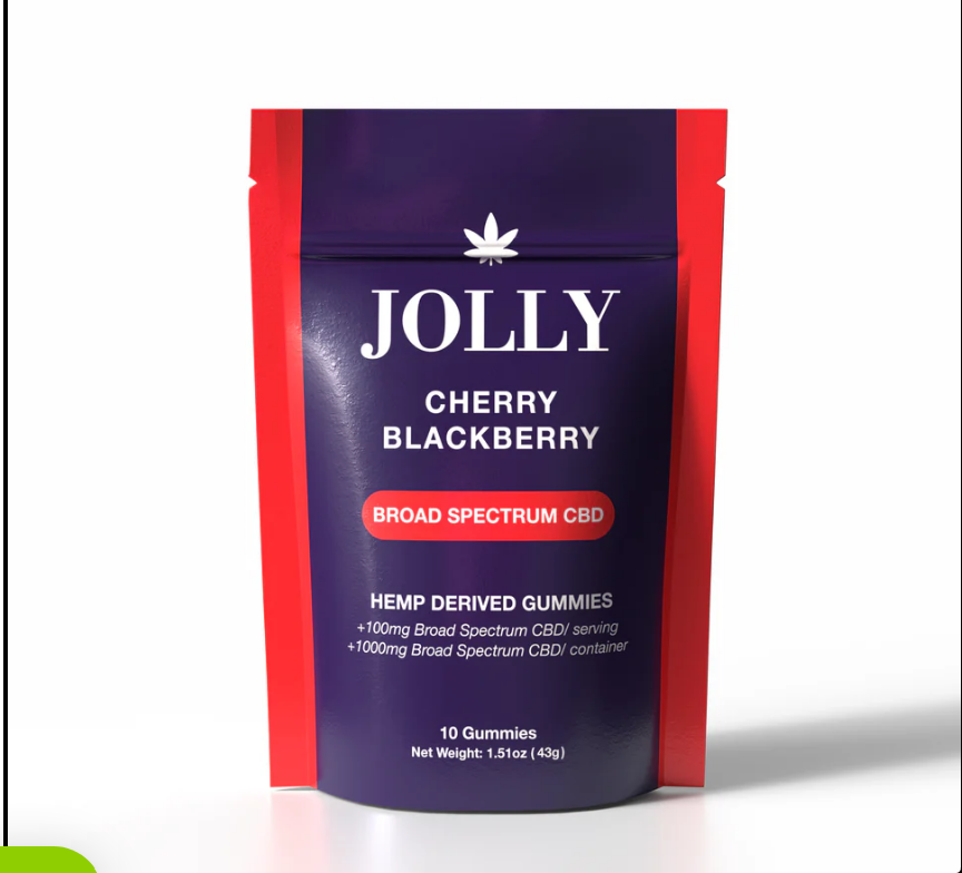 Jolly Broad Spectrum CBD Gummies (10ct)  [21+]