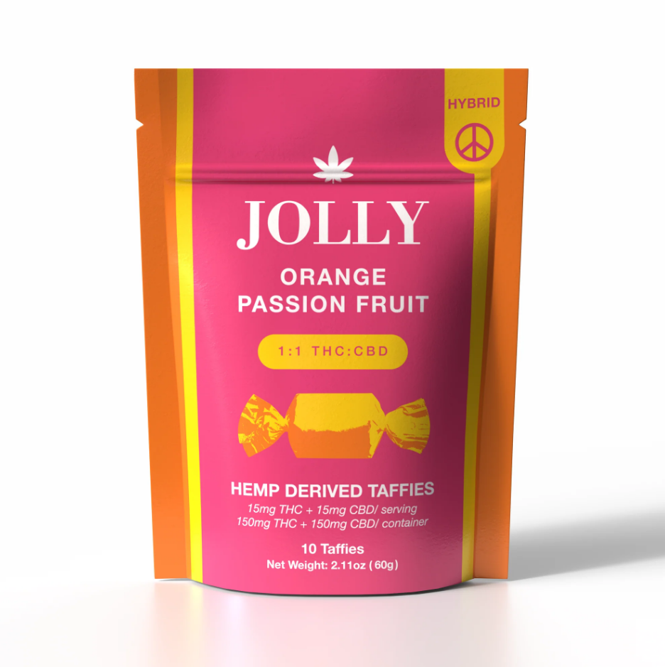 Jolly 1:1 Taffy (15 Ct) 15mg CBD:THC  [21+]