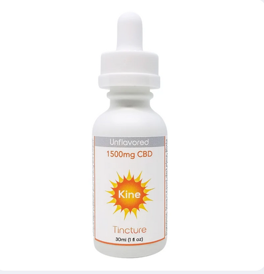 Kine Tincture 1500mg CBD Isolate (Unflavored) [21+]