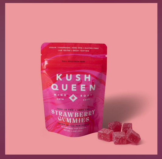 Kush Queen 1:1 CBD/Delta 8 Gummies (10ct)  [21+]