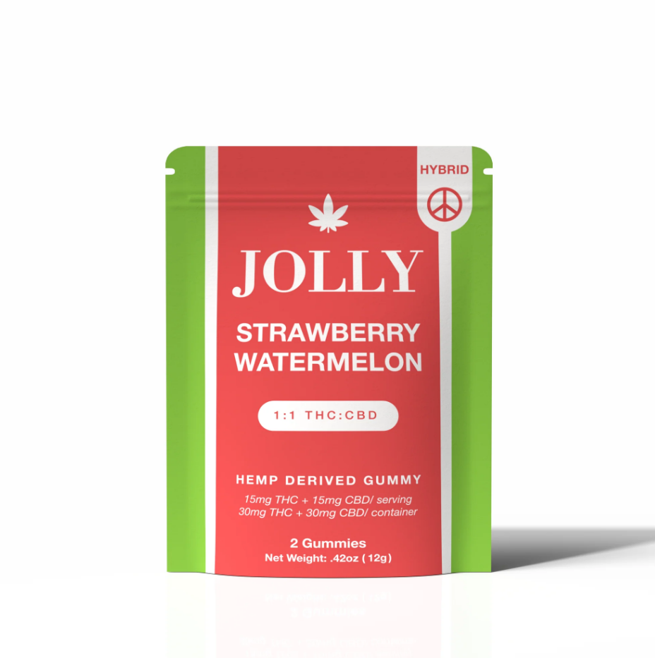 Jolly 1:1 Gummies (2ct) 15mg CBD:THC  [21+]