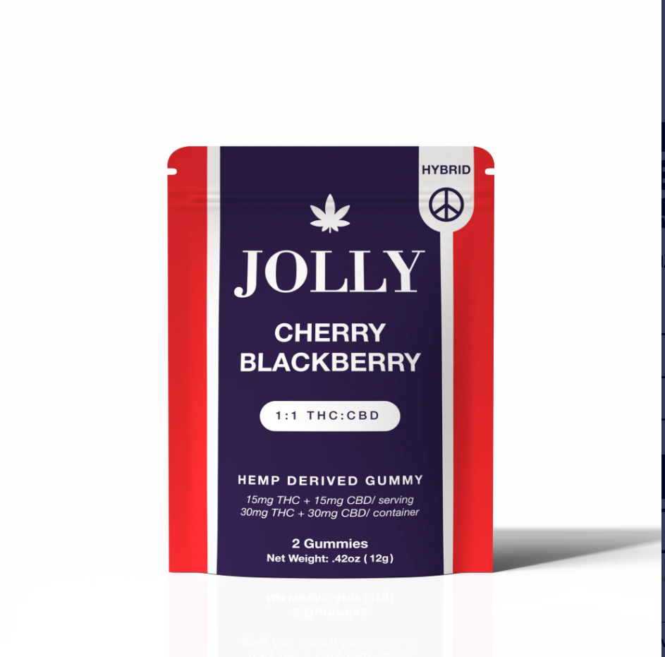 Jolly 1:1 Gummies (2ct) 15mg CBD:THC  [21+]