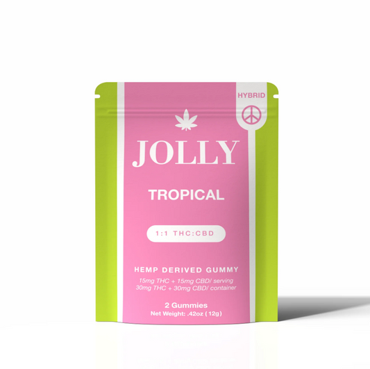 Jolly 1:1 Gummies (2ct) 15mg CBD:THC  [21+]