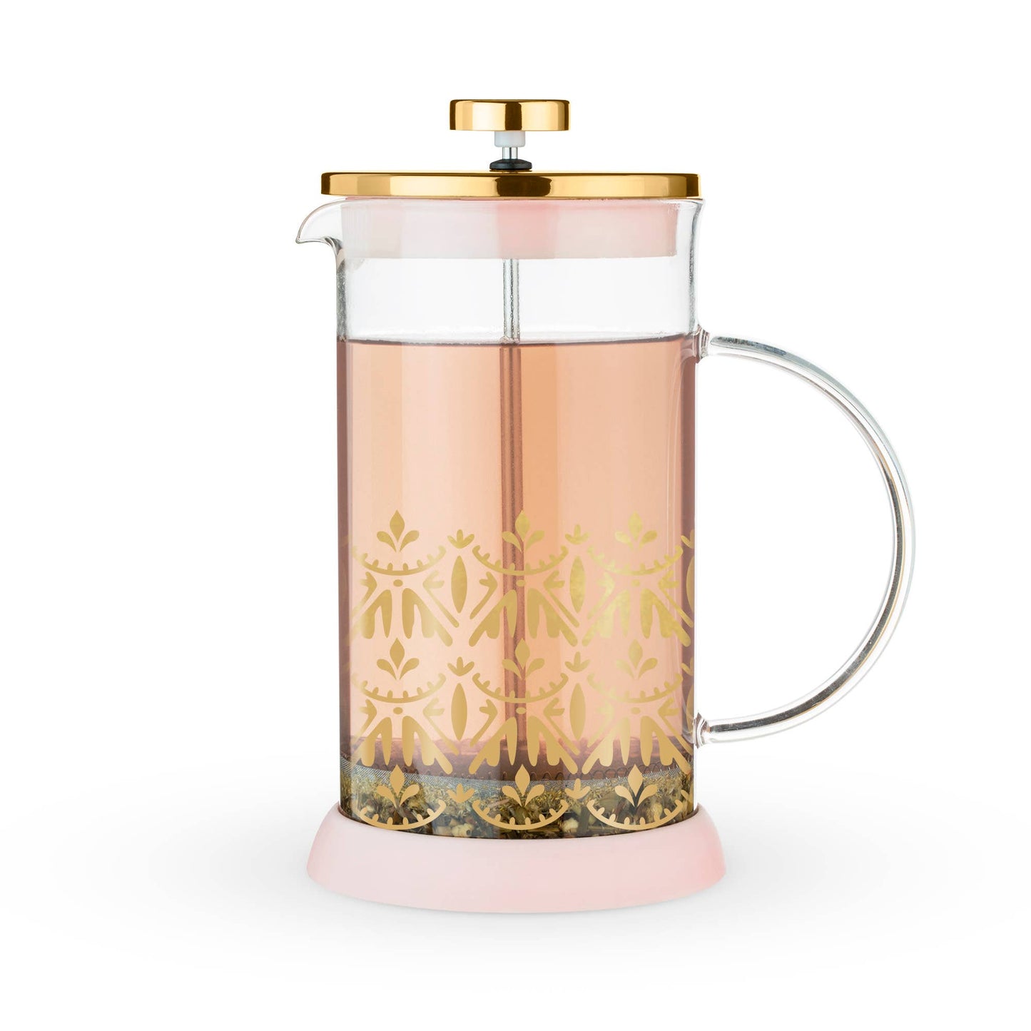 Pinky Up - Riley™ Casablanca Glass Coffee and Tea Press Pot 34oz