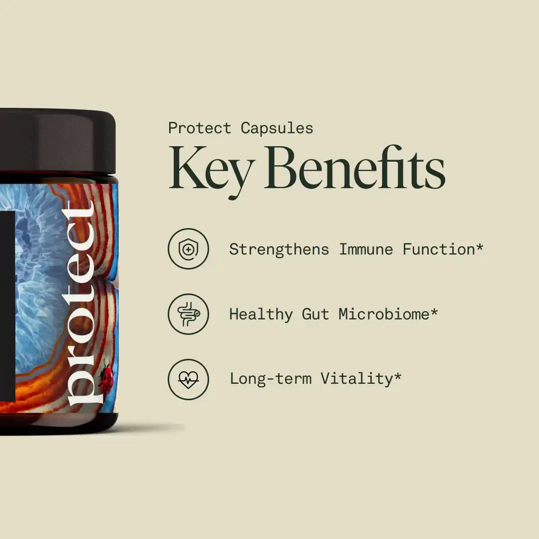 Fantastic Fungi - Organic Protect Capsules for Immune & Gut Health