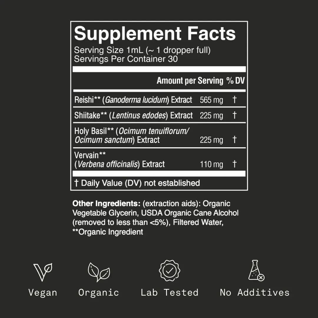 Fantastic Fungi - Organic Chill Elixir for Calm & Nervous System Support