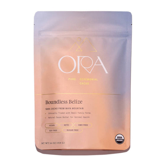 Ora Cacao - Boundless Belize 100% Cacao - Organic Ceremonial Chocolate