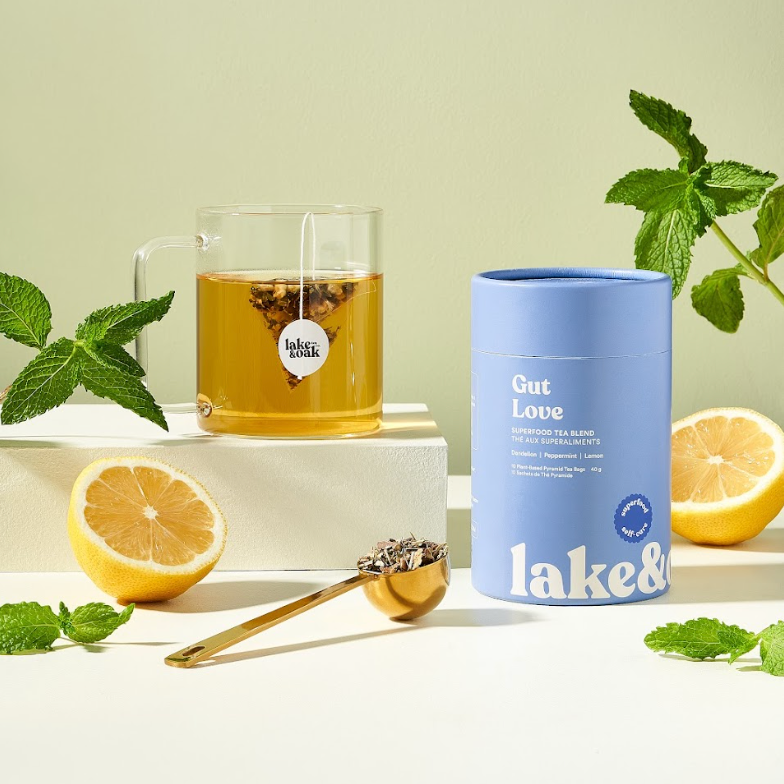 Lake & Oak Tea Co. - Gut Love - Superfood Tea Blend