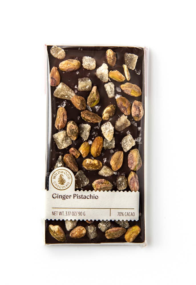 Wildwood Chocolate - Ginger Pistachio