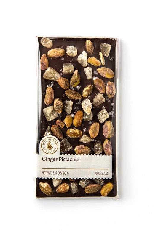 Wildwood Chocolate - Ginger Pistachio