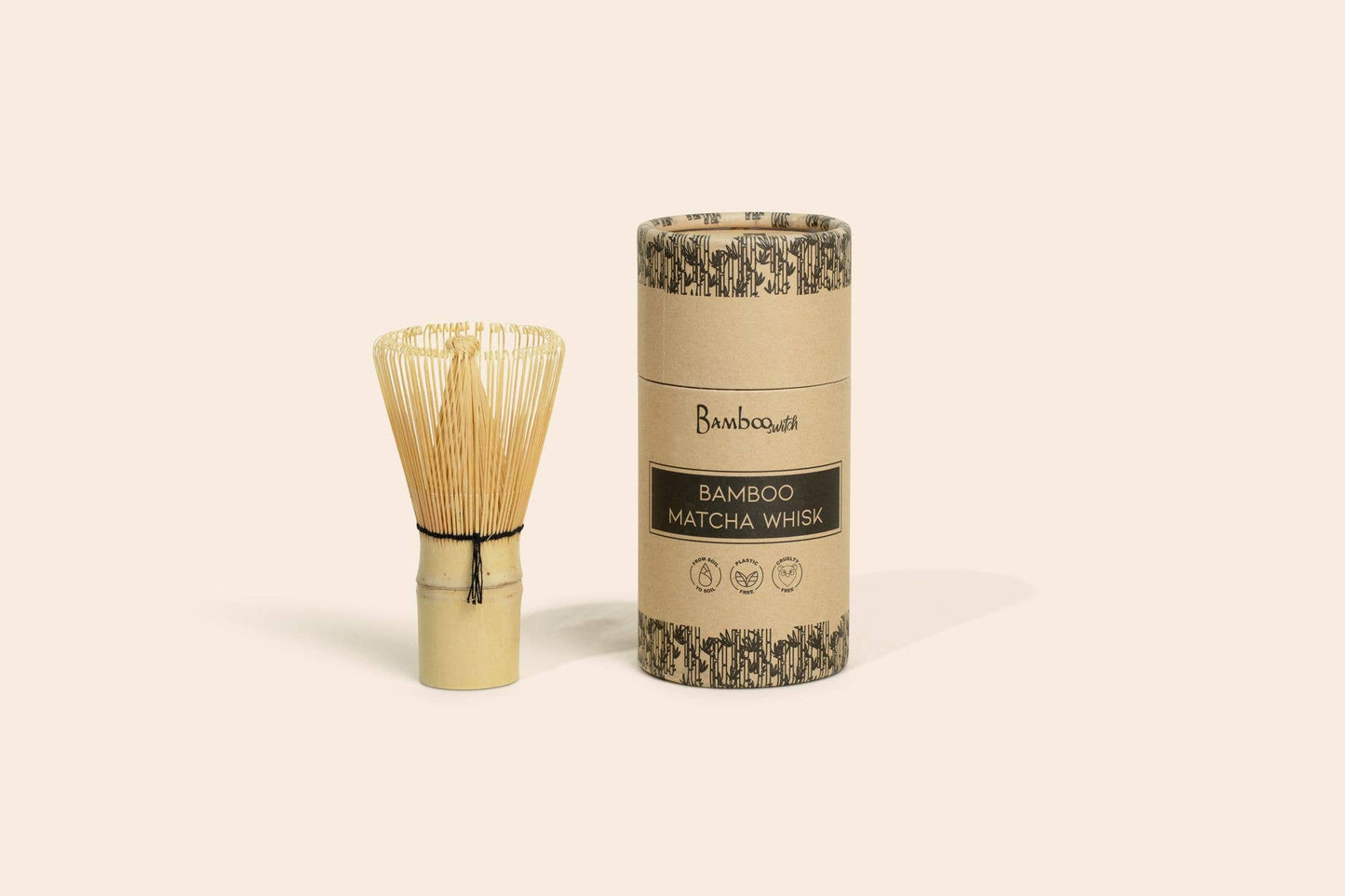 Bamboo Switch - Bamboo Matcha Tea Whisk in Paper Tube | Matcha Bestseller