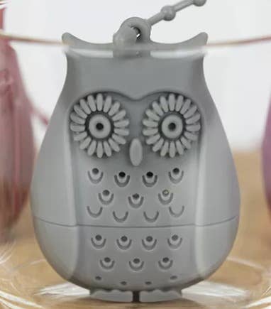 The Grateful Tea Co - Owl Loose-Leaf Tea Infuser