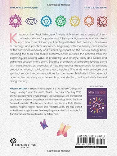 Crystal Reiki Book by Krista N. Mitchell