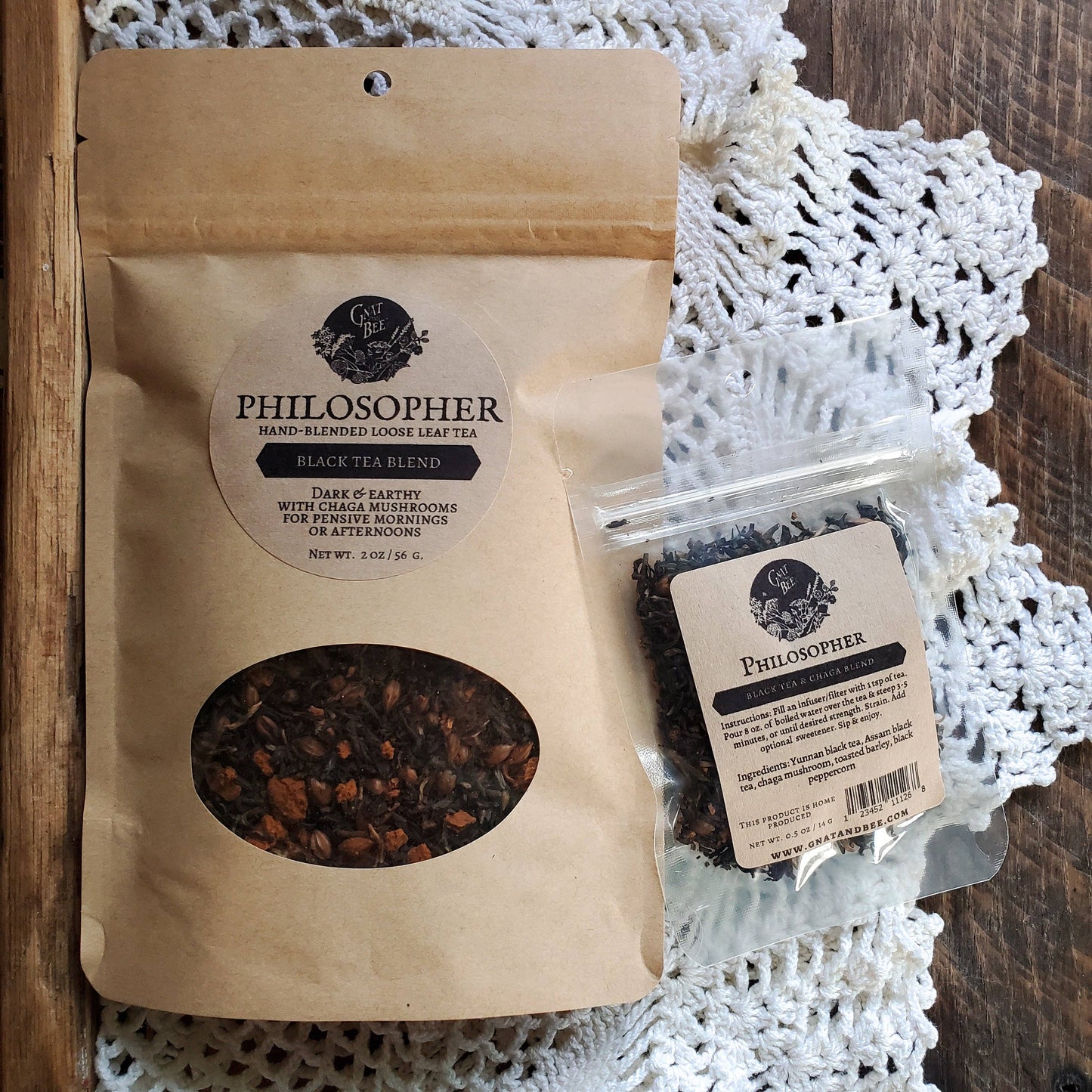 Gnat and Bee - Philosopher | Black Tea Blend