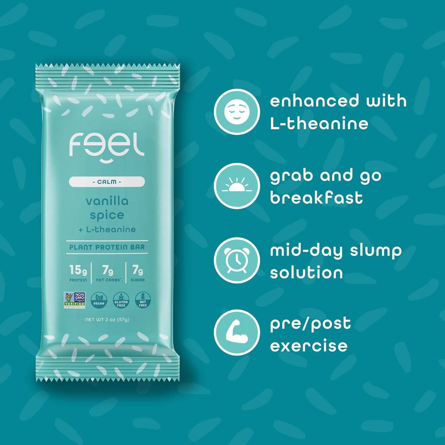 The Feel Bar - Vanilla Spice - 10 Count