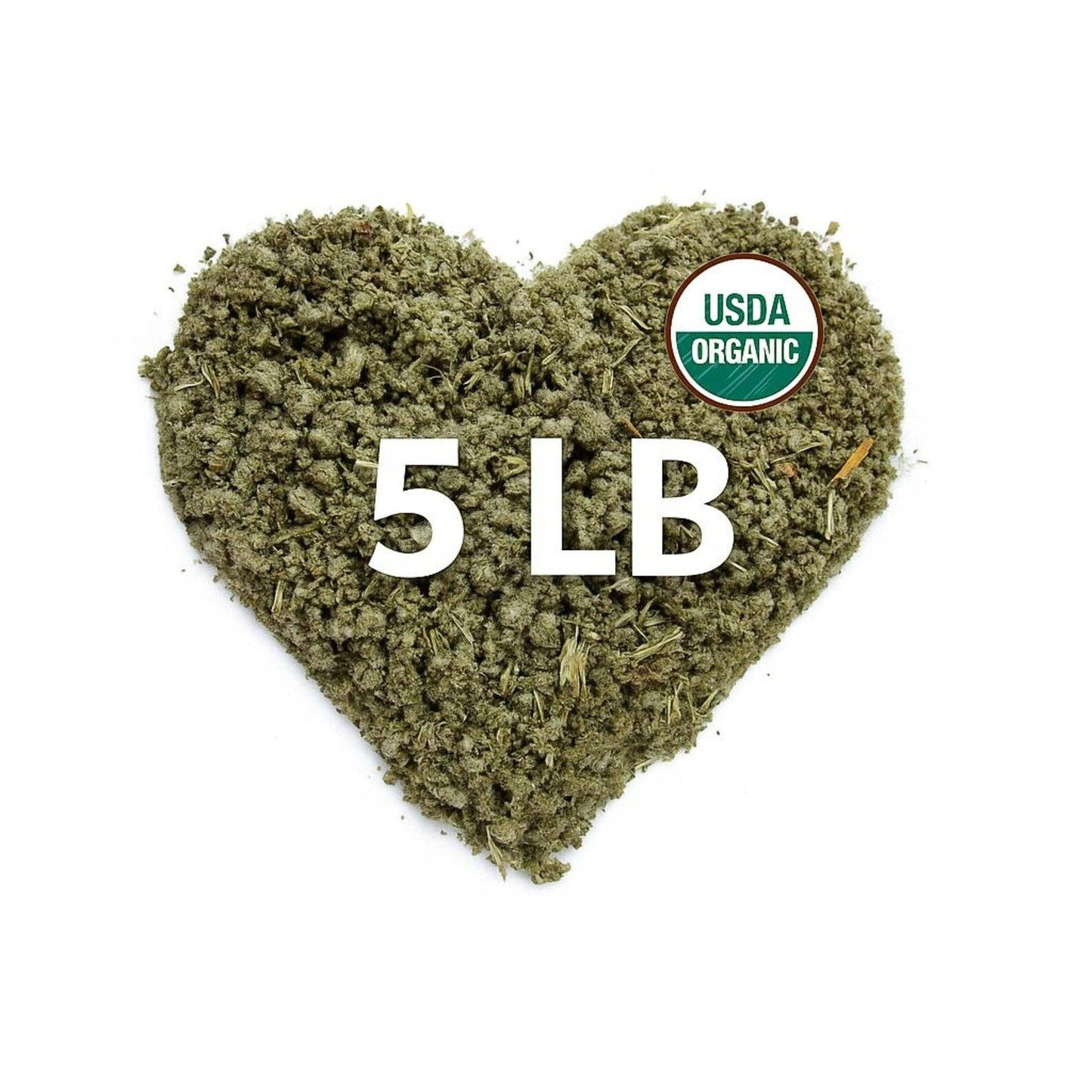Zhivana Organics - Organic Mullein Leaf – 5 lb Bulk | Verbascum thapsus | Loose Dried Leaves for Tea, Steams, Tinctures | Caffeine-Free Herbal Tea