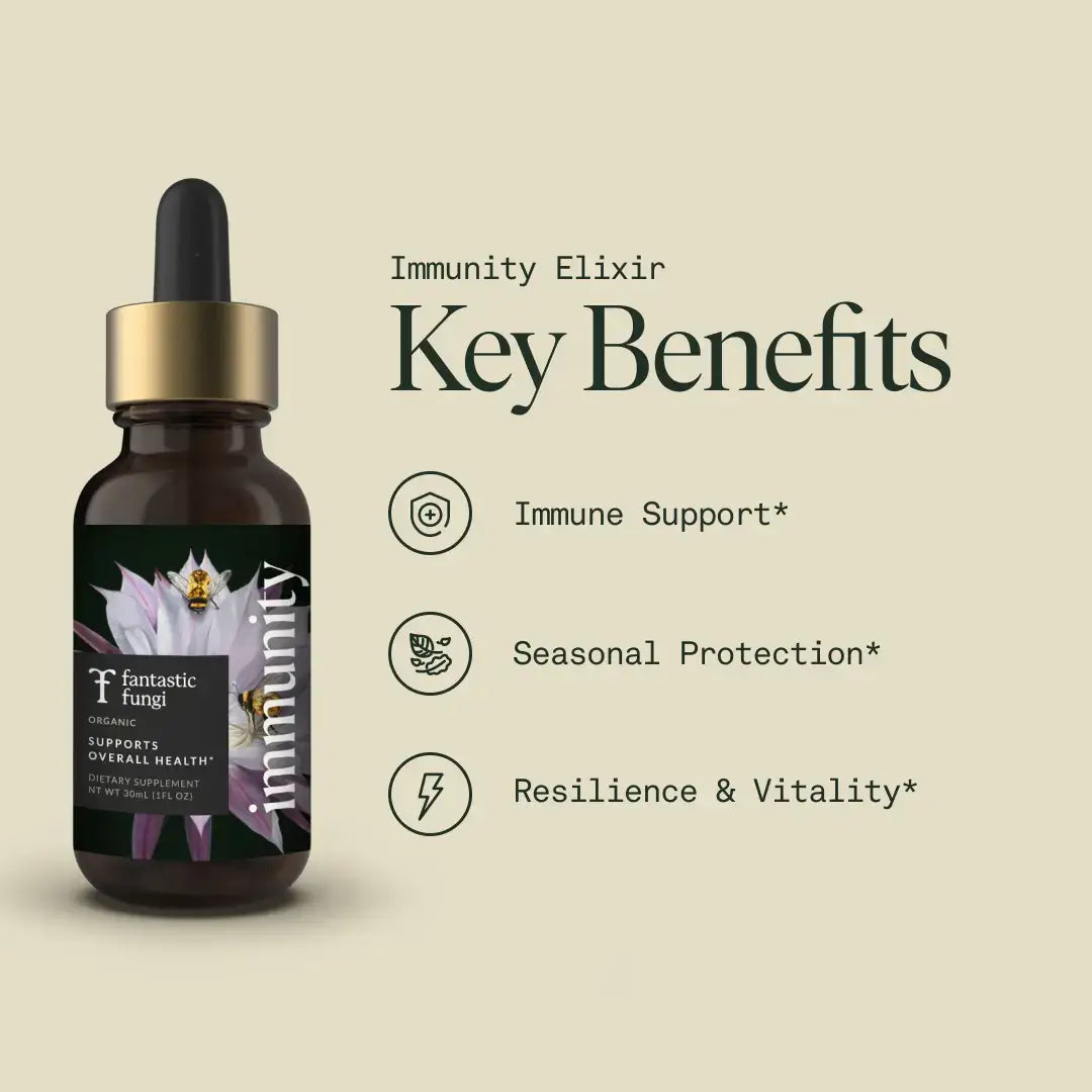 Fantastic Fungi - Organic Immunity Elixir for Inner Defense & Immune Balance