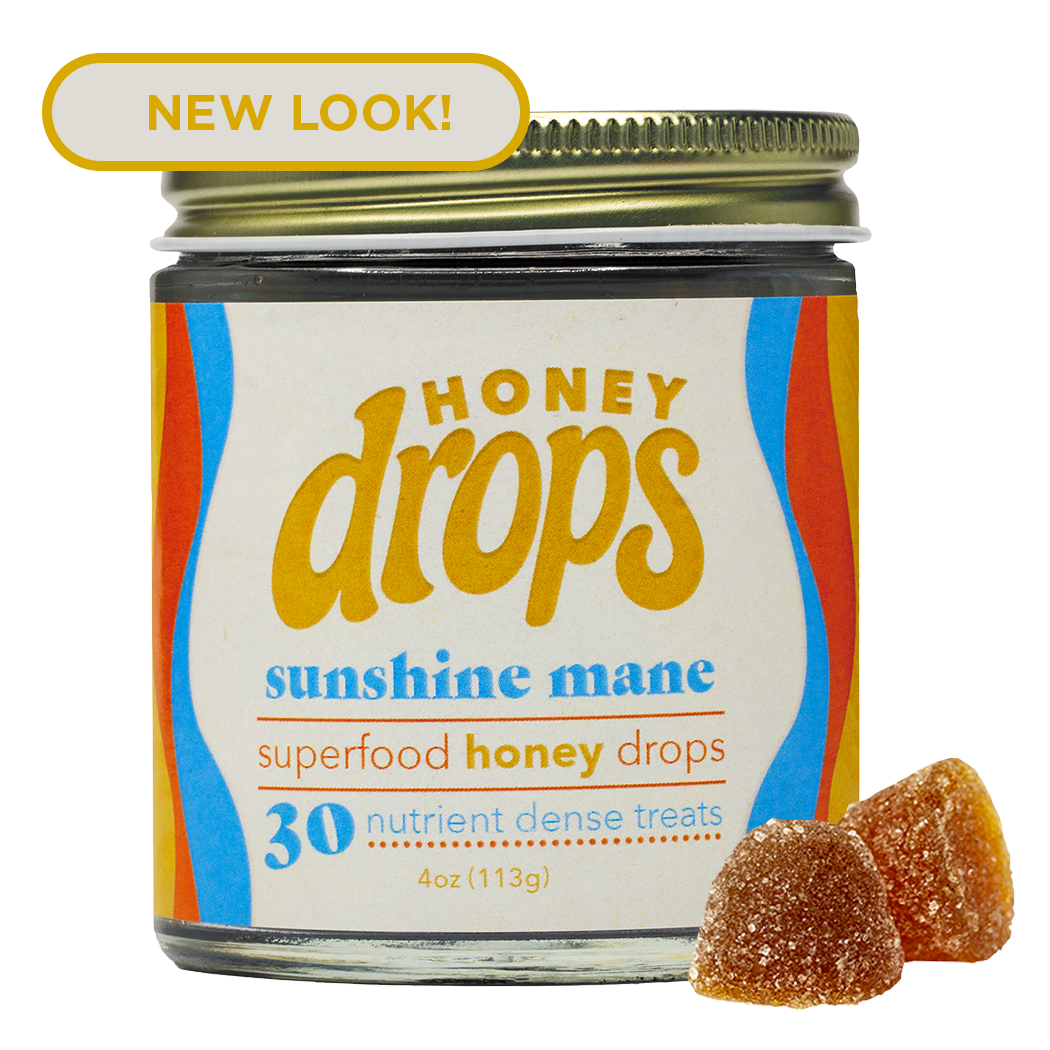 Honey Drops - Sunshine Lion's Mane | Mushroom Honey Gummy | Energy & Focus