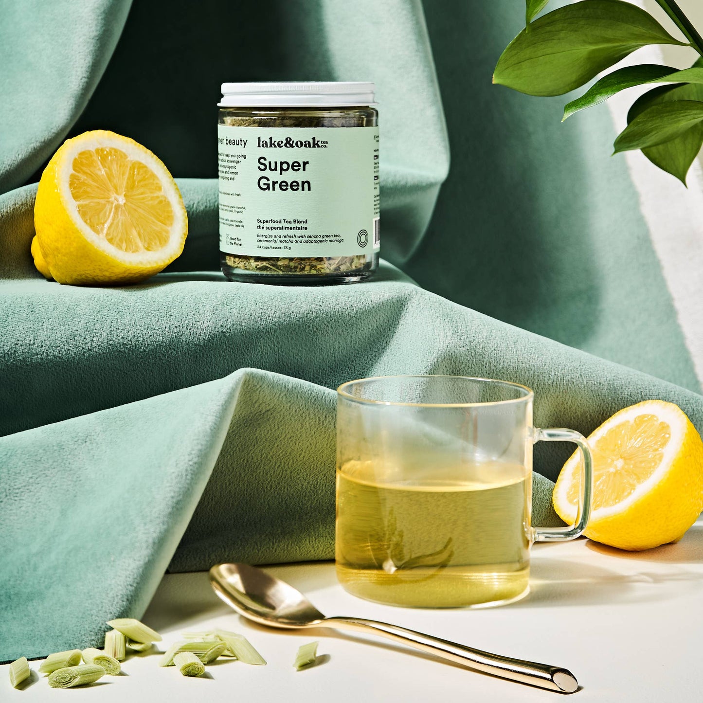 Lake & Oak Tea Co. - Super Green - Superfood Tea