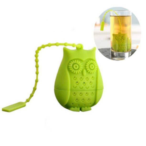 The Grateful Tea Co - Owl Loose-Leaf Tea Infuser