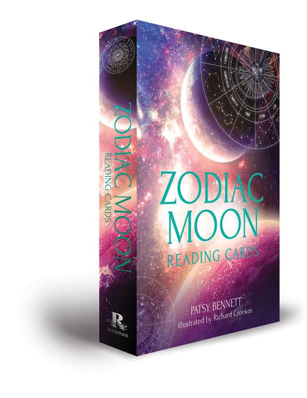 Simon & Schuster - Zodiac Moon Reading Cards by Patsy Bennett
